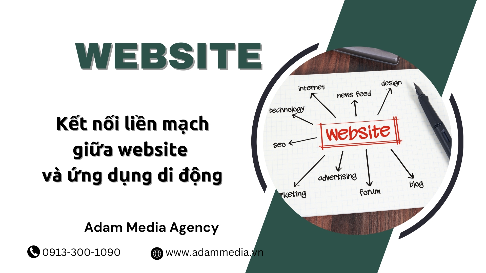 Kết nối liền mạch giữa website và ứng dụng di động