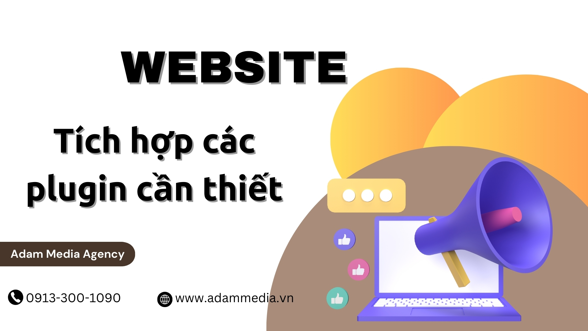 Thiết Kế Website WordPress - Tích hợp các plugin cần thiết