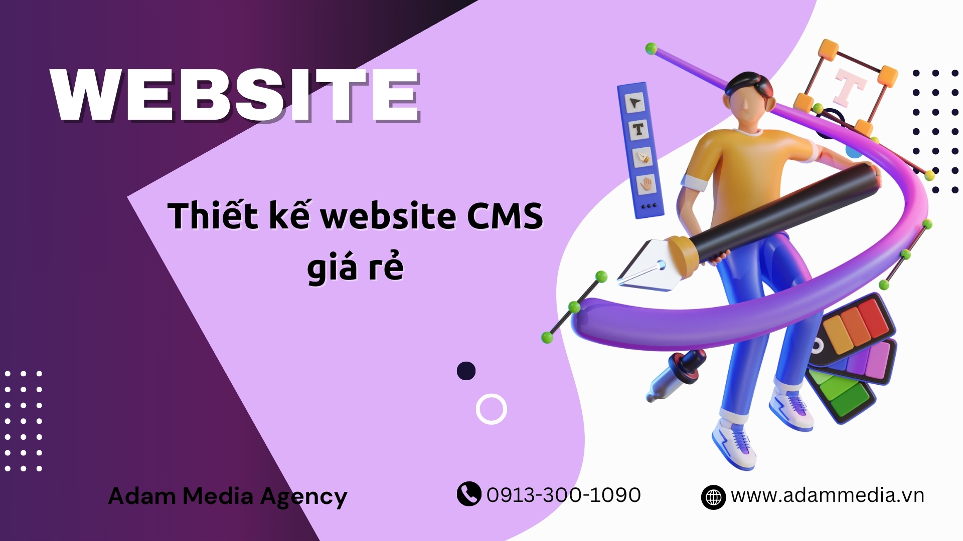 Thiết kế website CMS giá rẻ