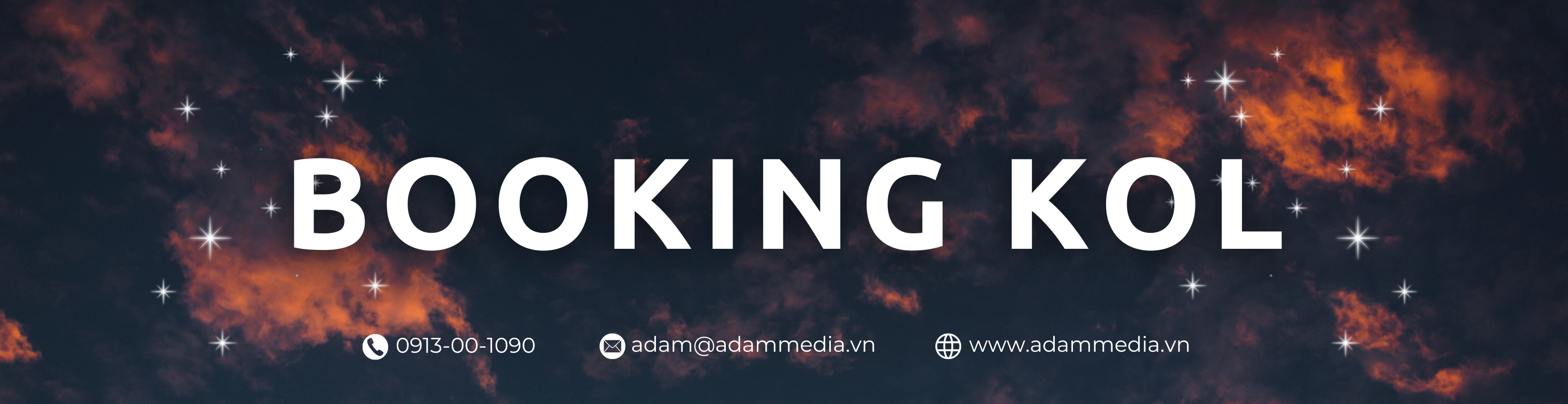 Booking KOL - Người Nổi Tiếng | Adam Media
