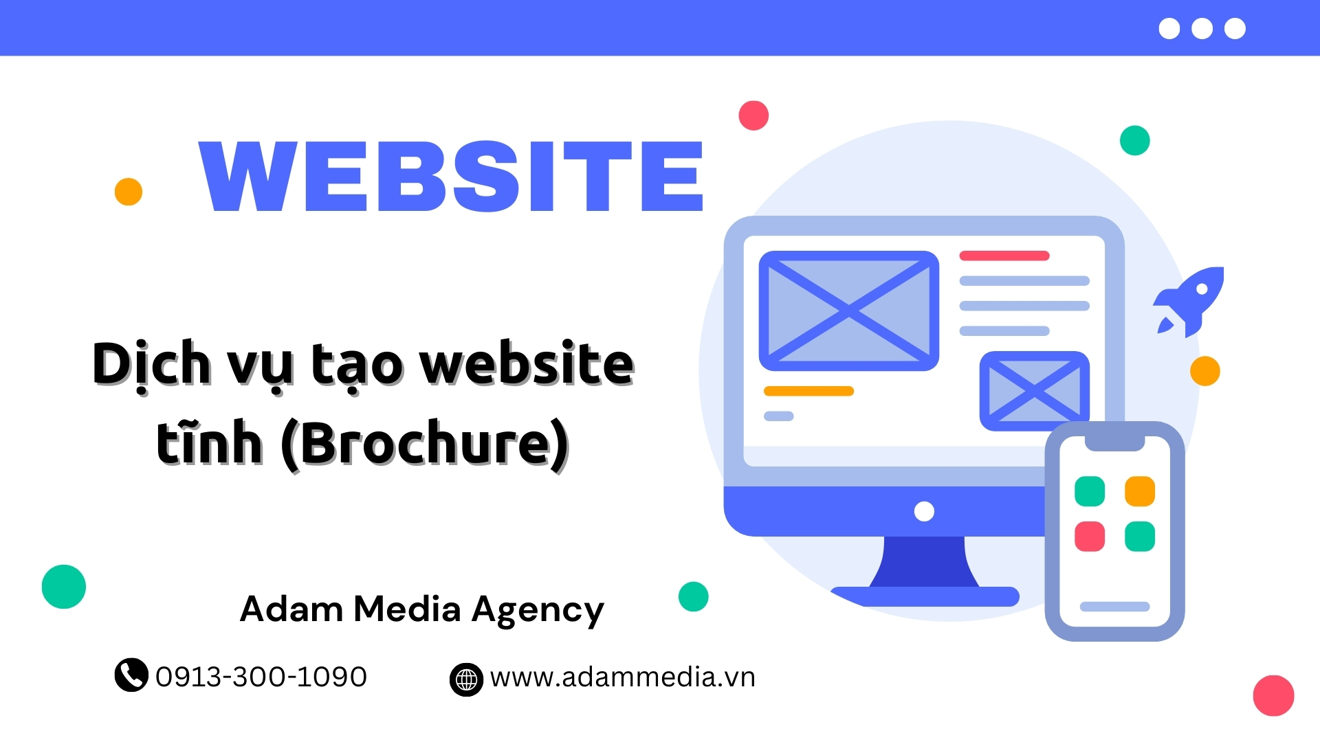 Dịch vụ tạo website tĩnh (Brochure)