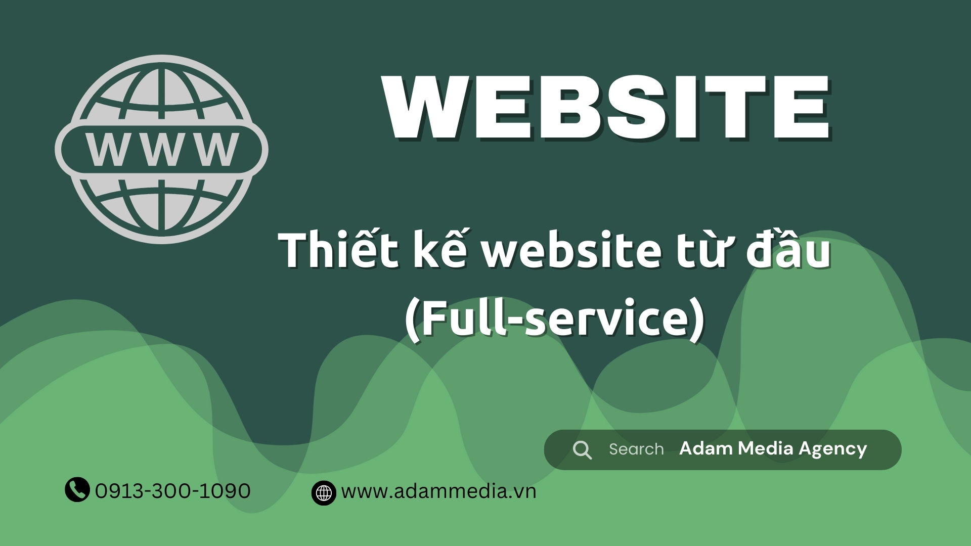 Thiết kế website từ đầu (Full-service)