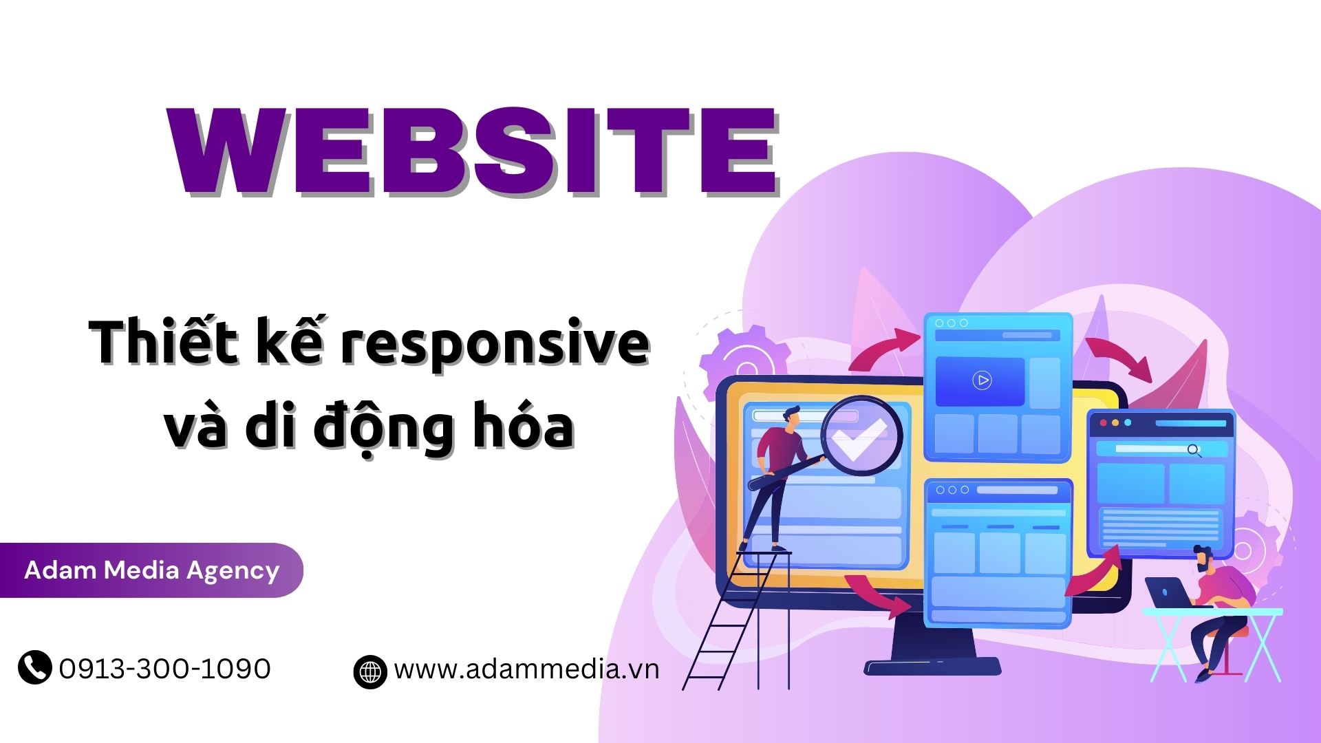 Thiết kế responsive và di động hóa