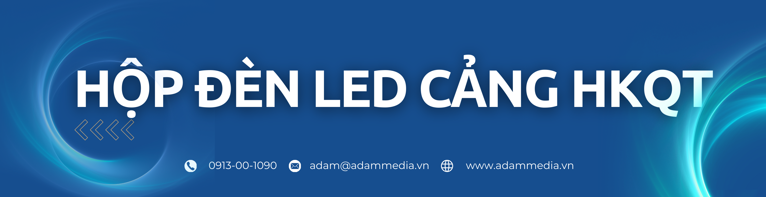 Hộp Đèn Led Cảng Hàng Không - Adam Media