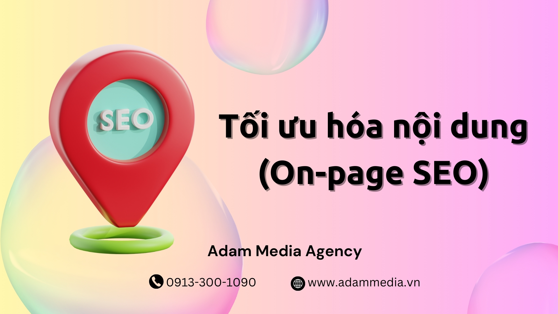 Hướng Dẫn Seo Web - Tối ưu hóa nội dung (On-page SEO)