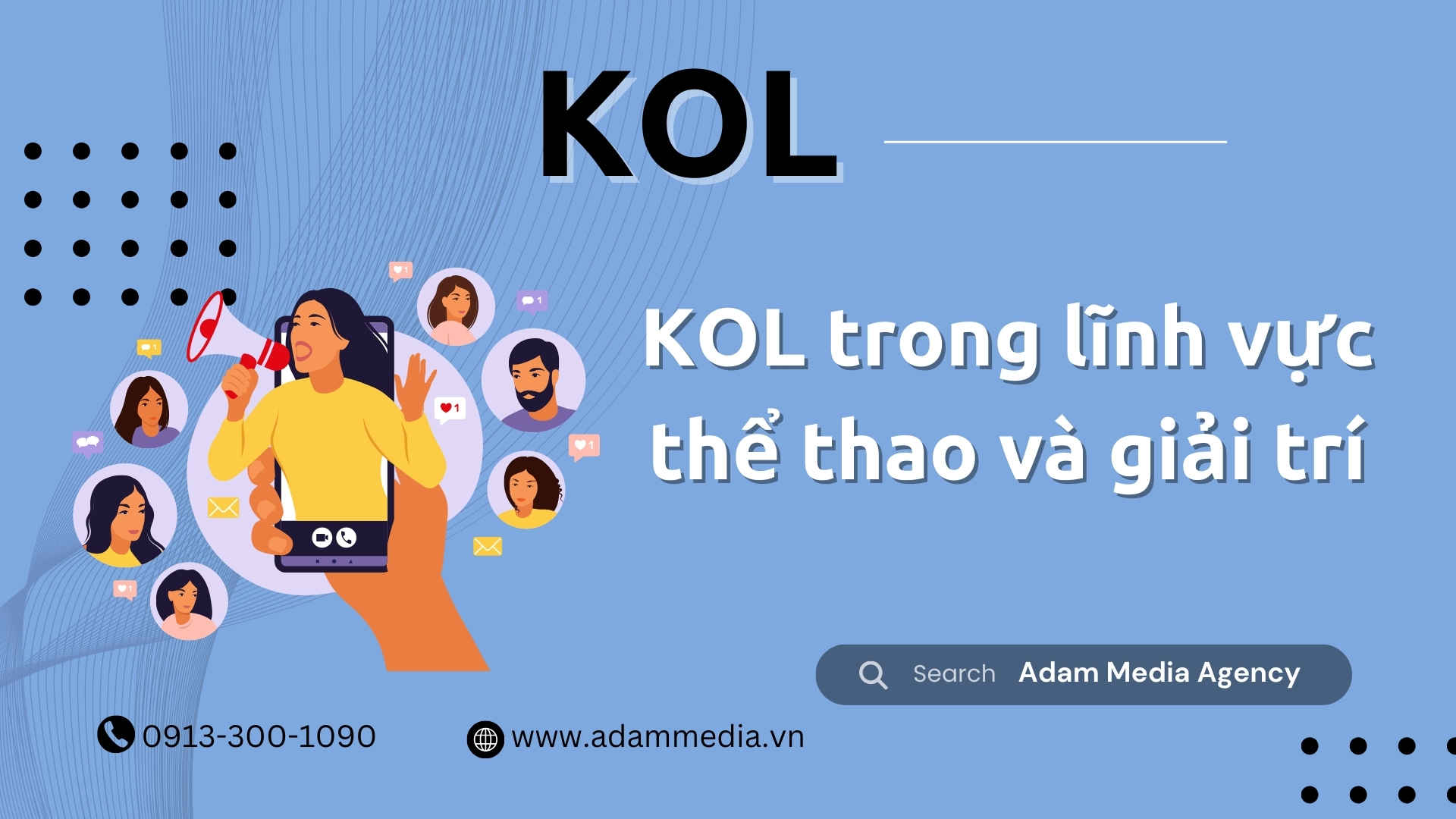 KOL trong lĩnh vực thể thao và giải trí