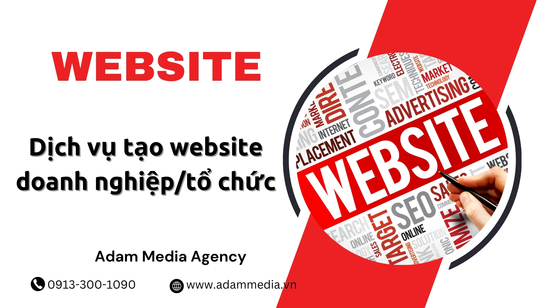 Dịch vụ tạo website doanh nghiệp/tổ chức