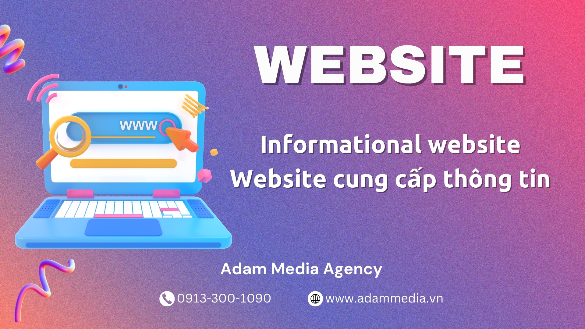 Informational website - Website cung cấp thông tin