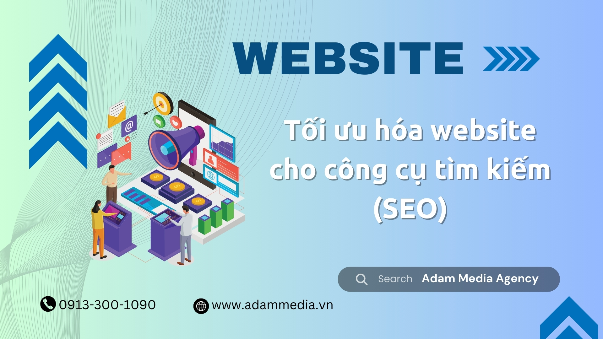 Thiết Kế Website Trọn Gói - Tối ưu hóa website cho công cụ tìm kiếm (SEO)