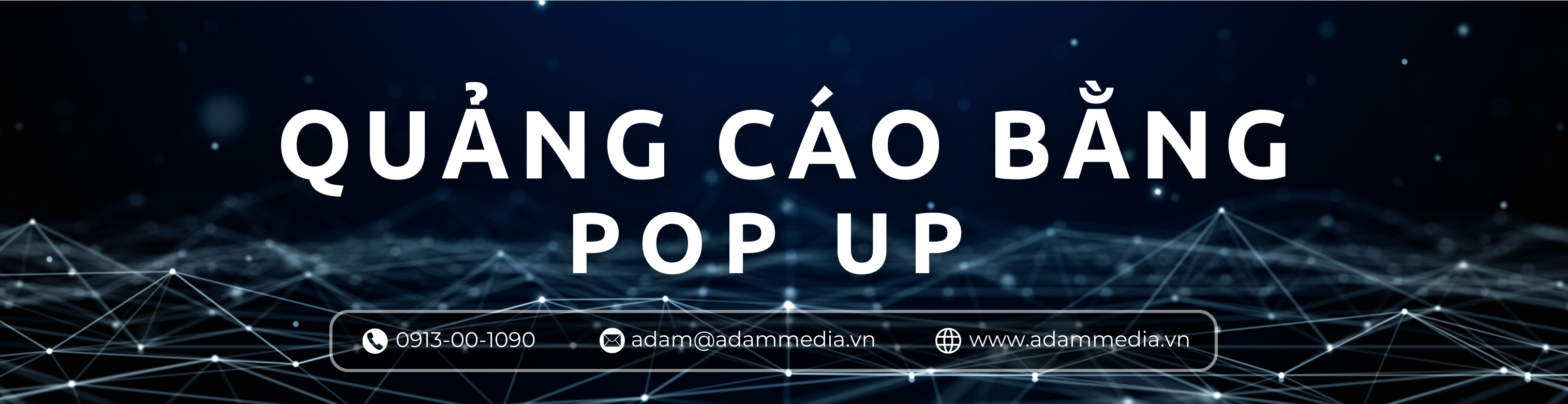 Quảng Cáo Pop Up - Adam Media