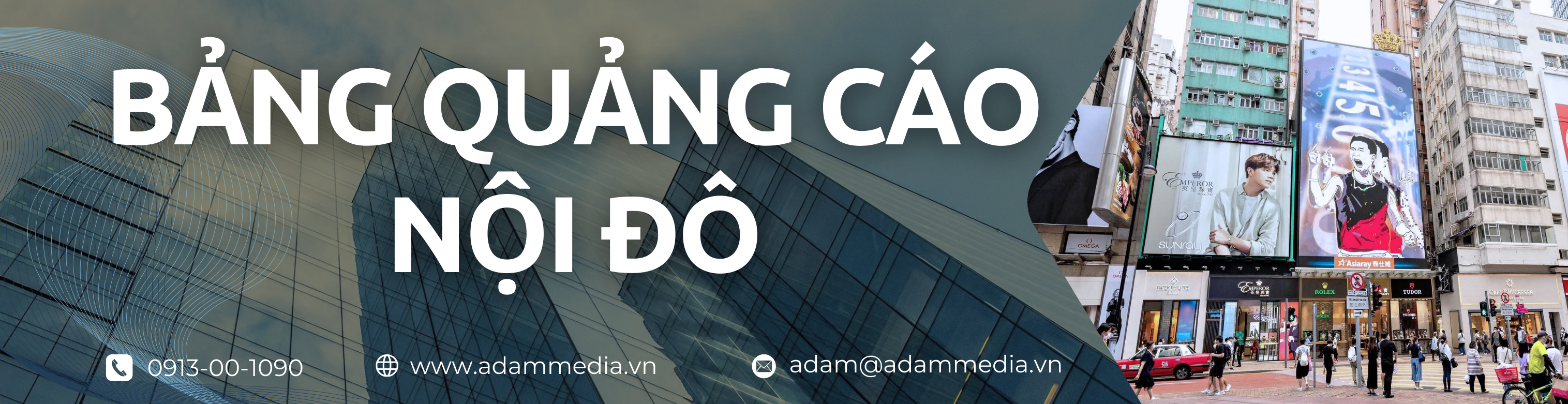 Bảng Quảng Cáo Nội Đô - Adam Media