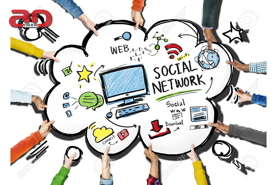 Social Network Social Media People Meeting Teamwork Concept
